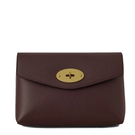 Mulberry Darley Cosmetic Pouch Oxblood 